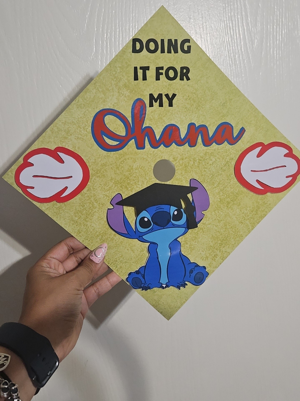 Ohana Graduation Cap Topper